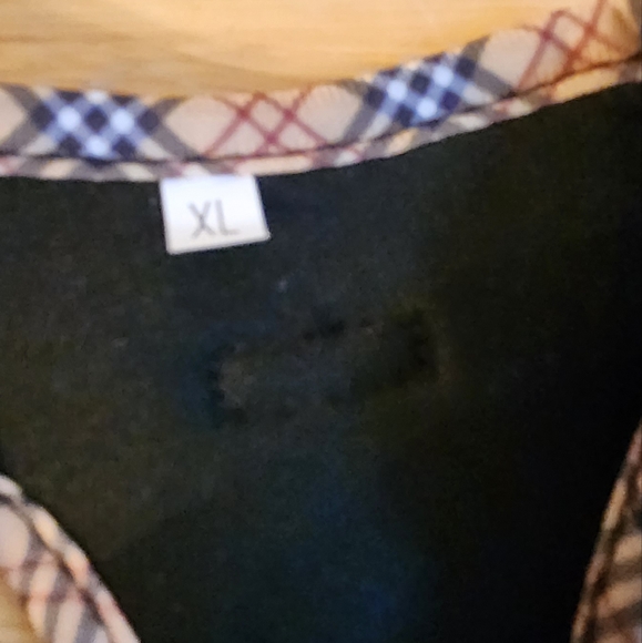 Dog Harness Body Leash Large-XL Black Canvas Velcro - Picture 4 of 7